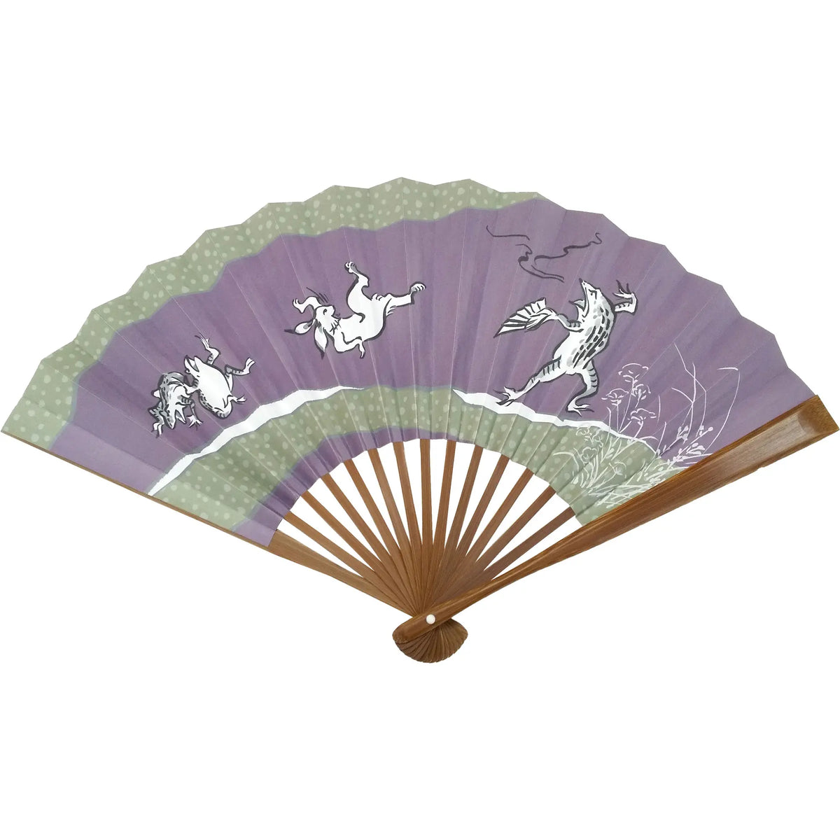 名入れ専用】【2024年新作】江戸扇子 No.36 鳥獣戯画 大爆笑 – 江戸