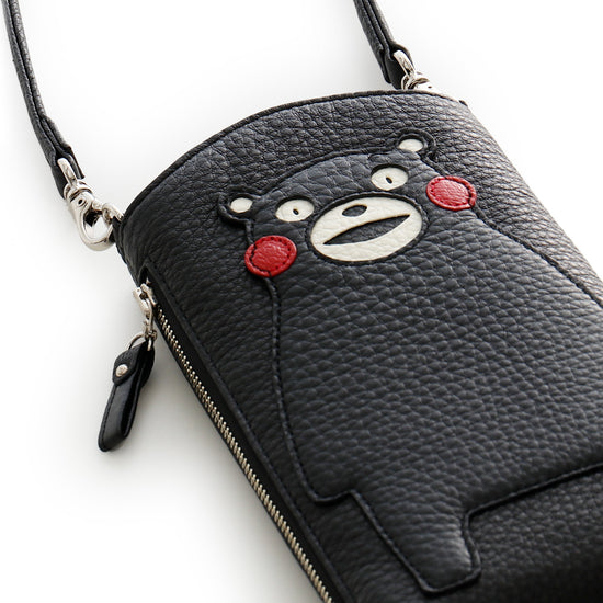 くまモンコラボ商品】牛革 スマートフォンポシェット – イビサ
