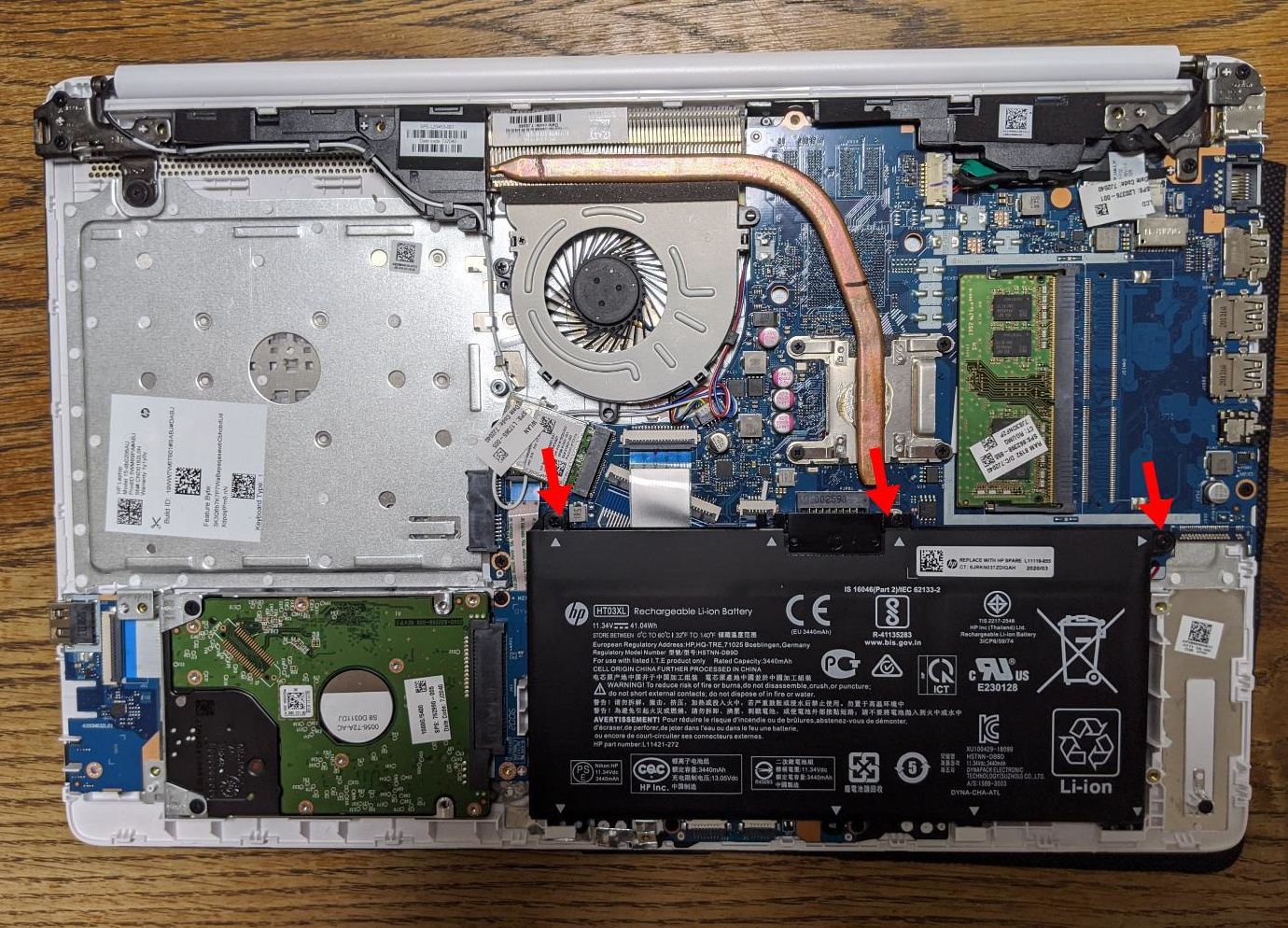 HPノート 15-db0000シリーズ（15-db0206au）のSSD換装 | パソコンりか