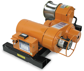 ケーブル入線用ウインチ