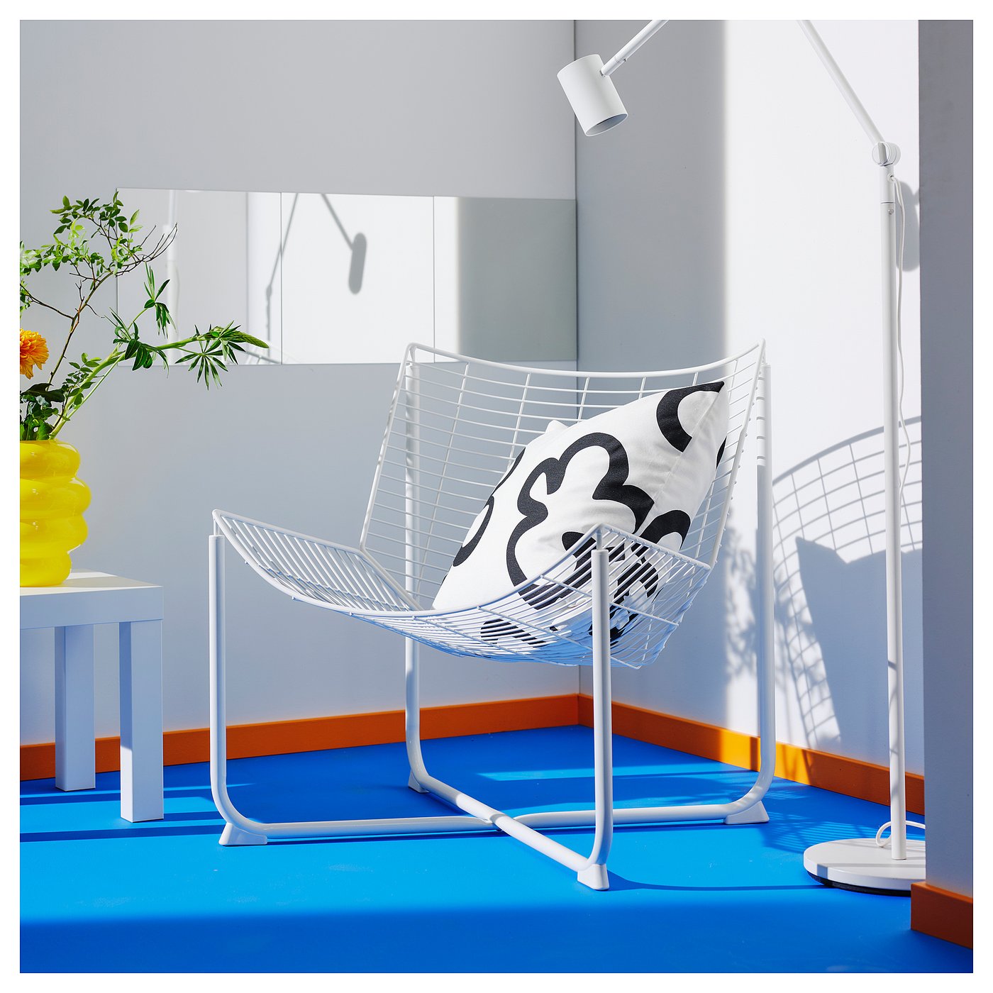 SKÅLBODA armchair, white - IKEA CA