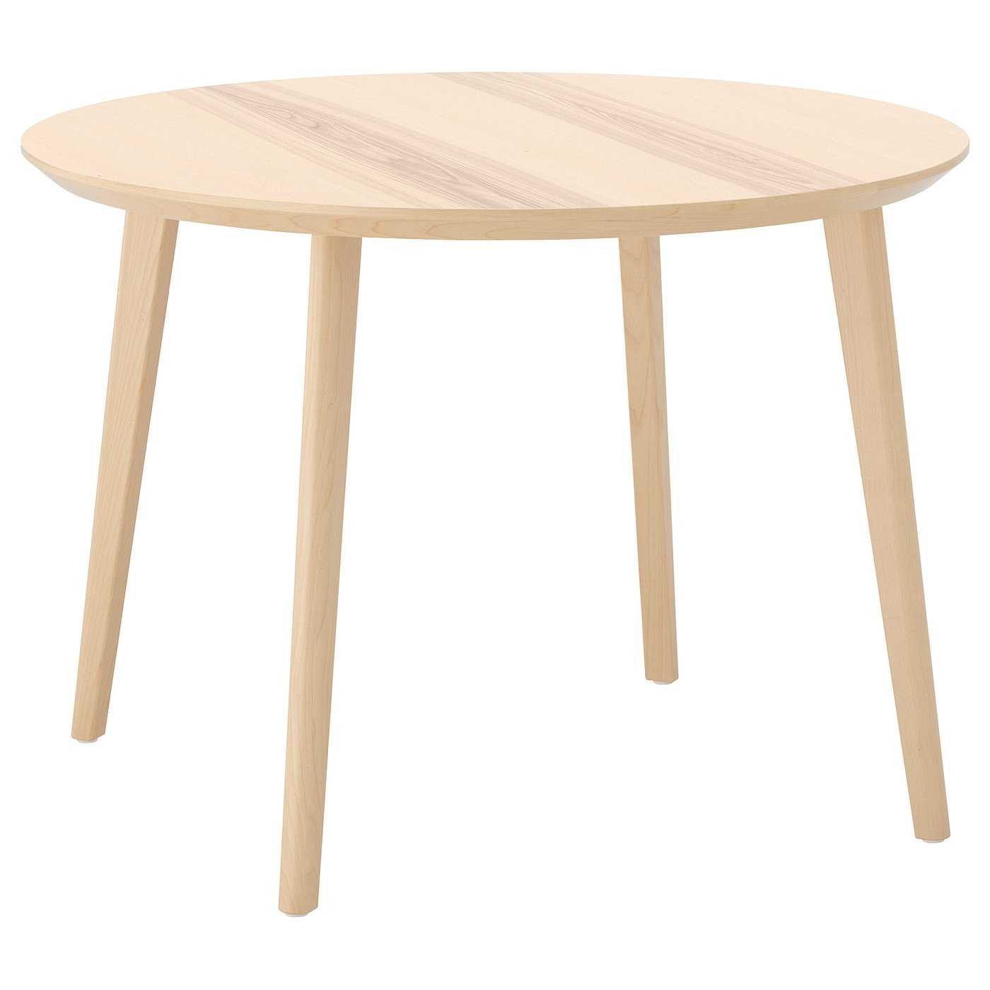 LISABO table, ash veneer, 105 cm - IKEA