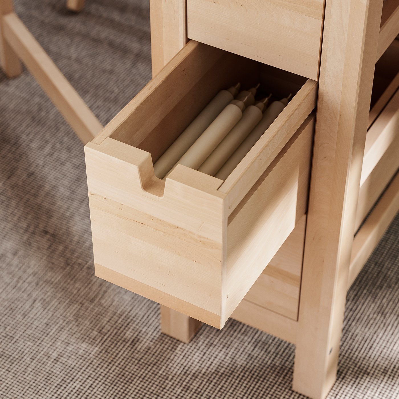 NORDEN ノールデン ゲートレッグテーブル, バーチ, 26/89/152x80 cm - IKEA