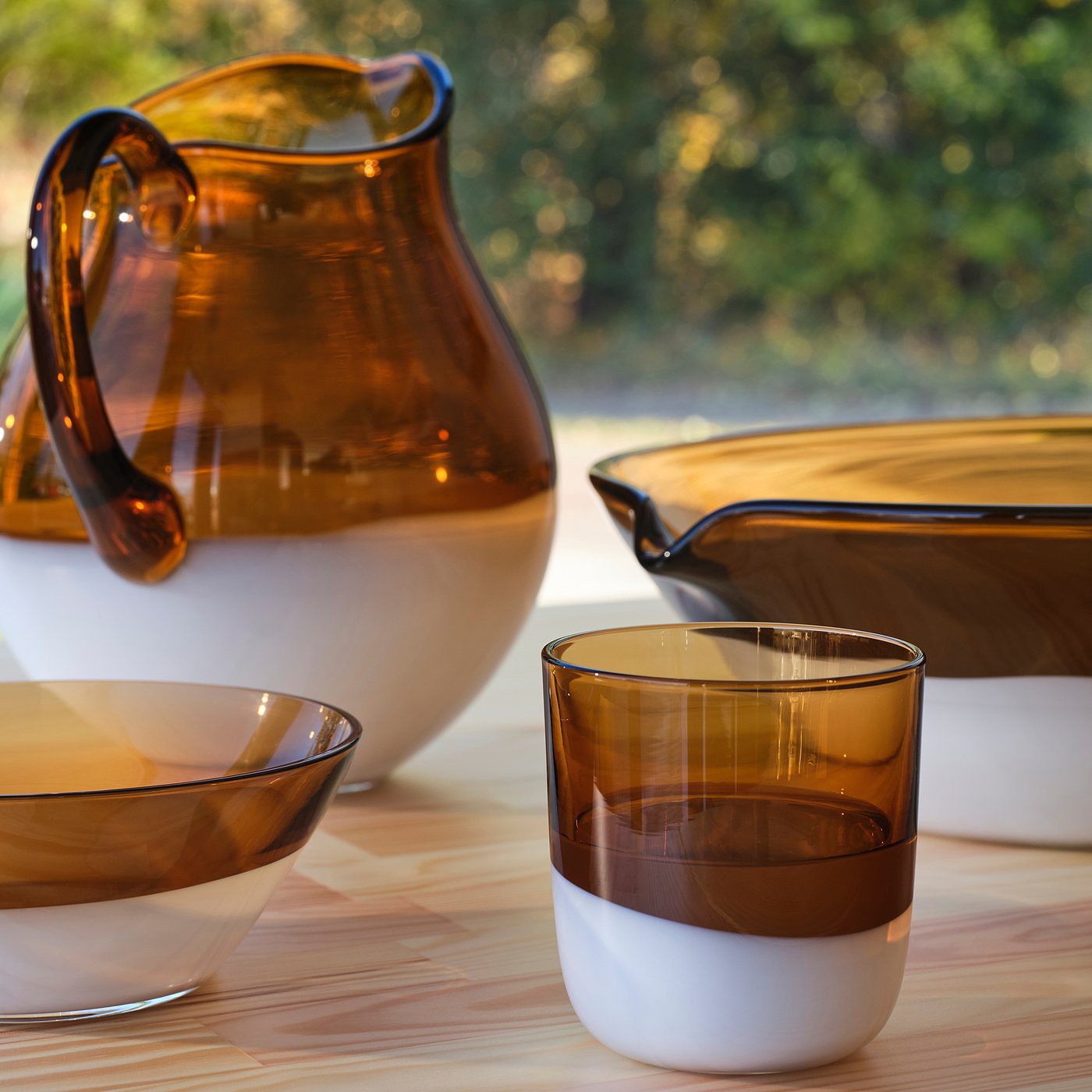 OMMJÄNGE オッミェンゲ グラス, ブラウン, 28 cl - IKEA