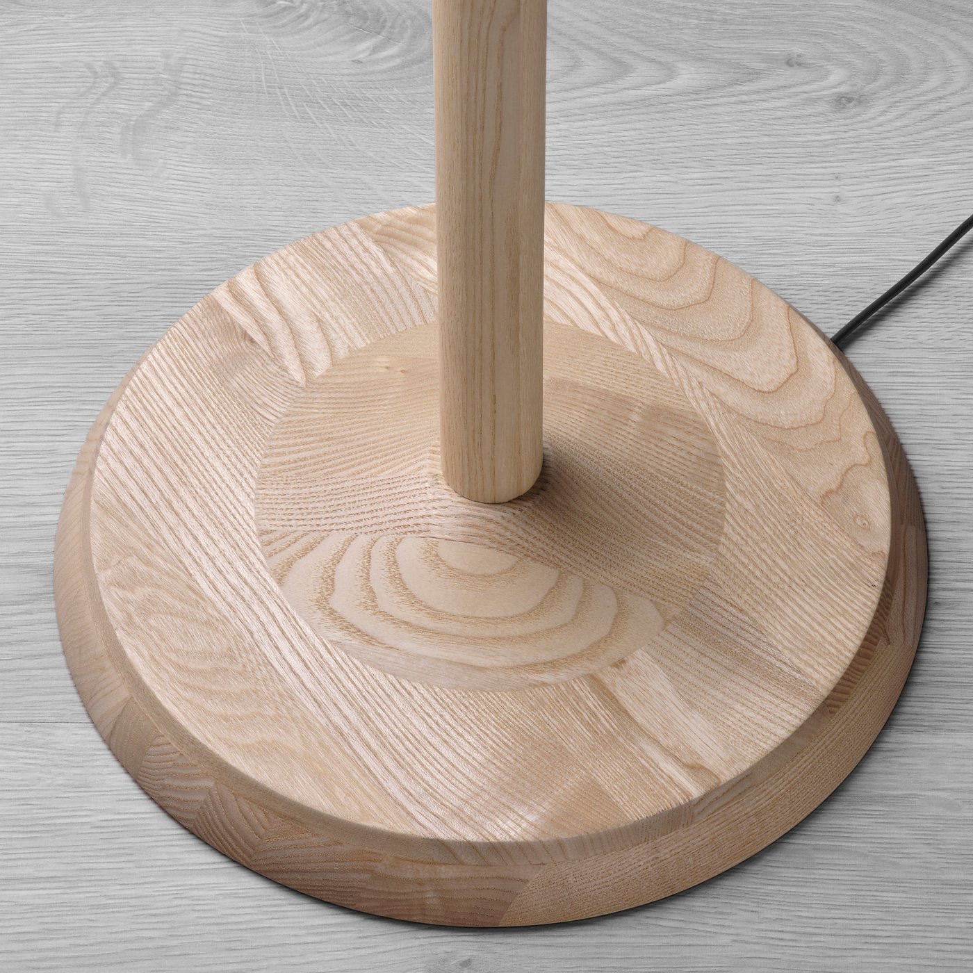 KINNAHULT シンナフルト フロアランプ, アッシュ/ホワイト, 150 cm - IKEA