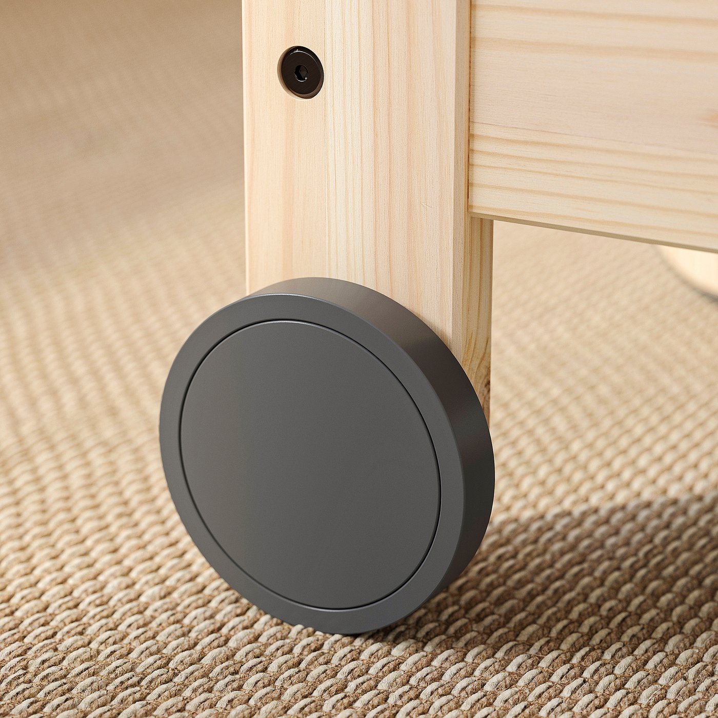 RESARÖ レーサロー 可動式ドロップリーフテーブル 収納付き, パイン材