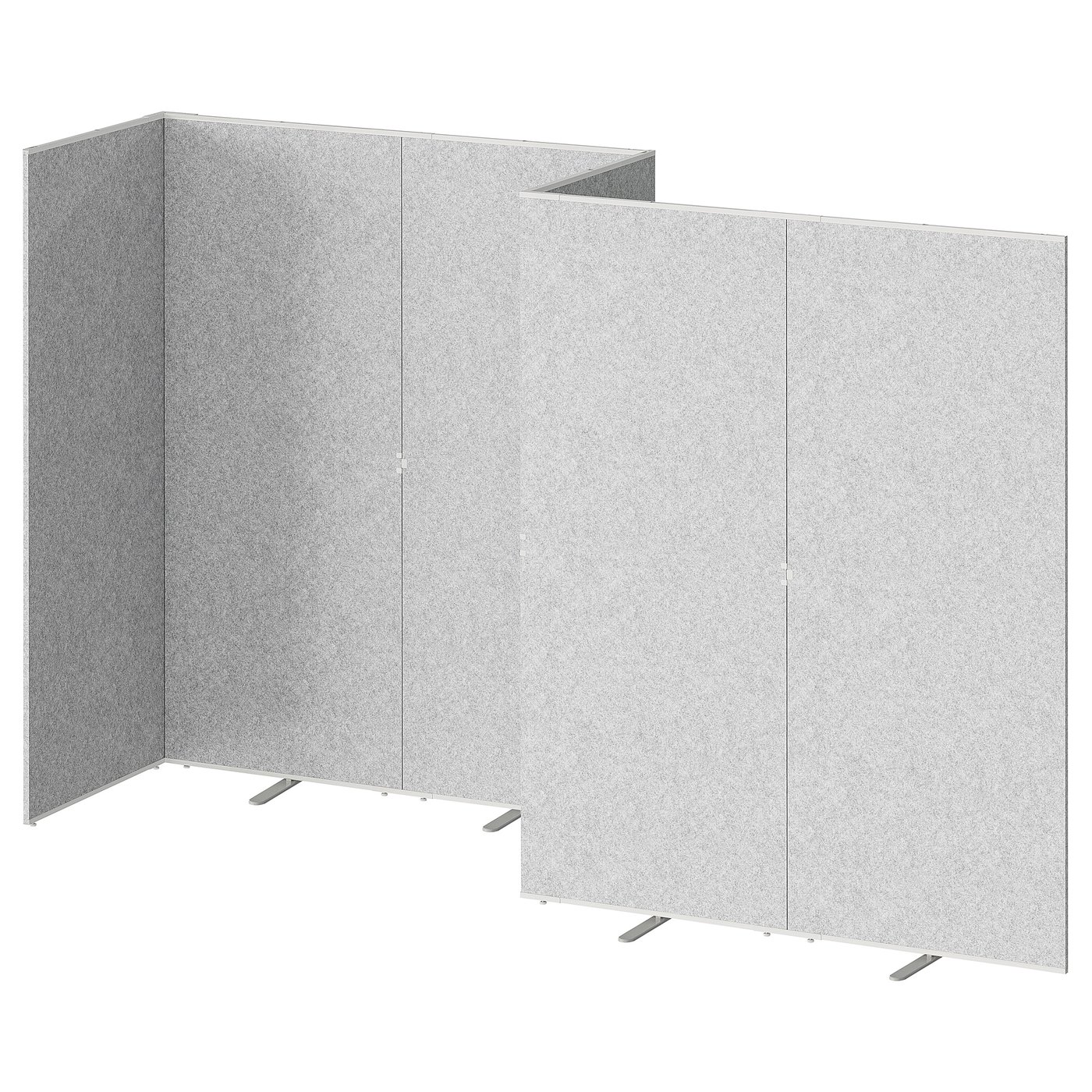 SIDORNA シドルナ ルームディバイダー, グレー, 324x160x195 cm - IKEA