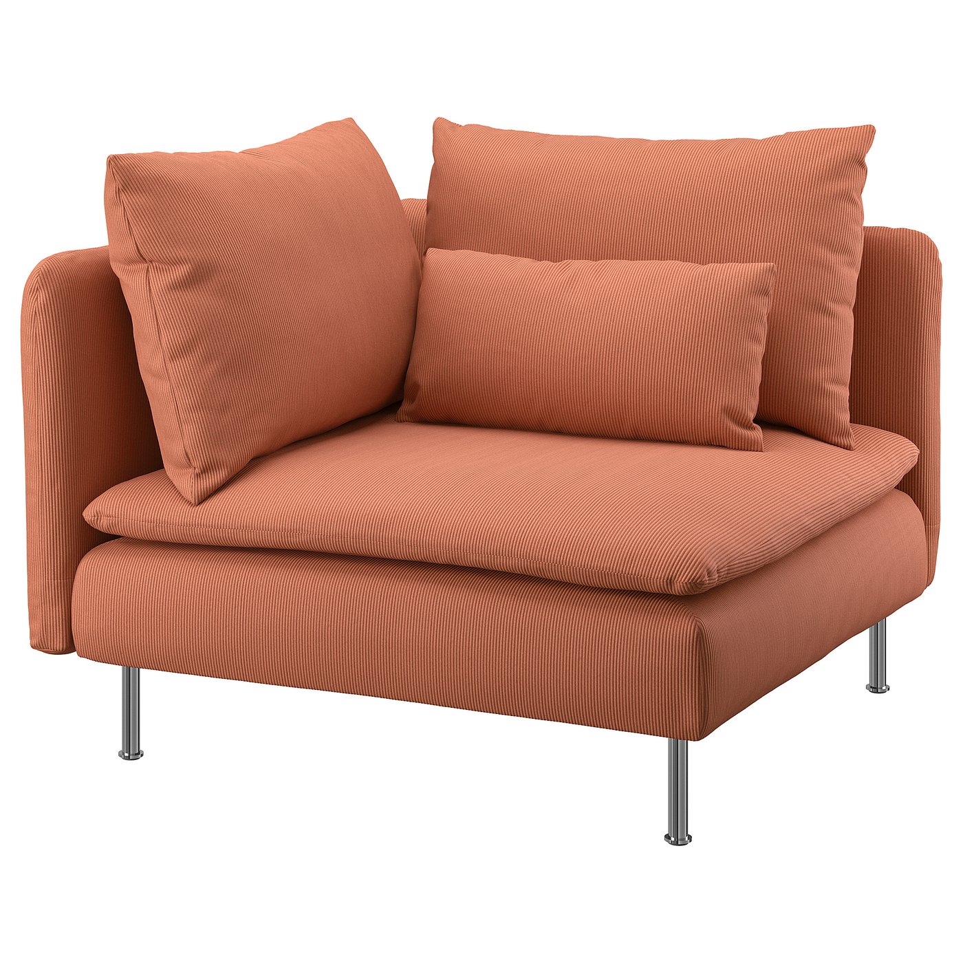 SÖDERHAMN ソーデルハムン コーナーセクション, ケーリンゲ 赤茶色 - IKEA