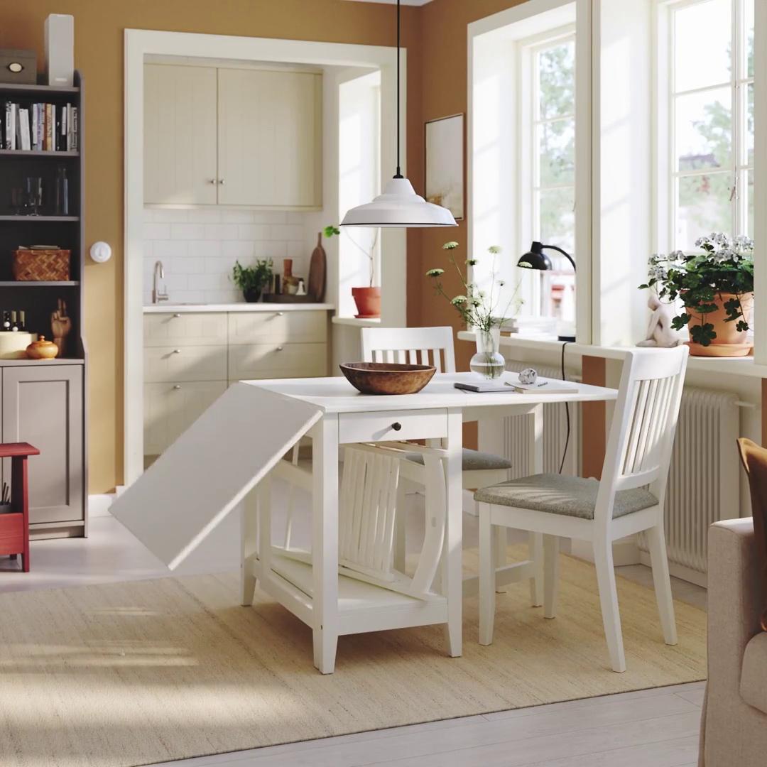 NÄSINGE ネースィンゲ / FRÖSVI フロースヴィ テーブル＆チェア2脚