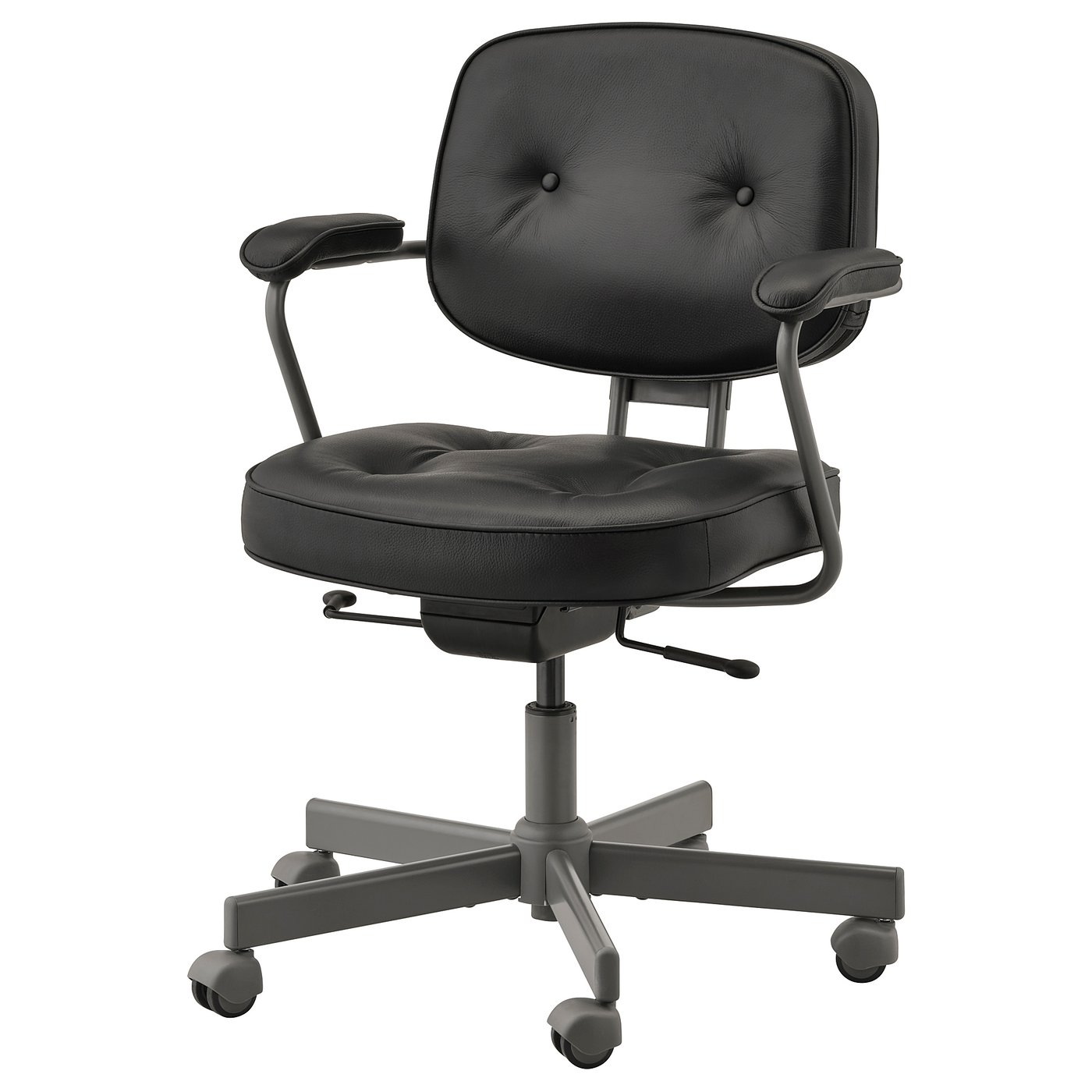 ALEFJÄLL Office chair, Glose black - IKEA