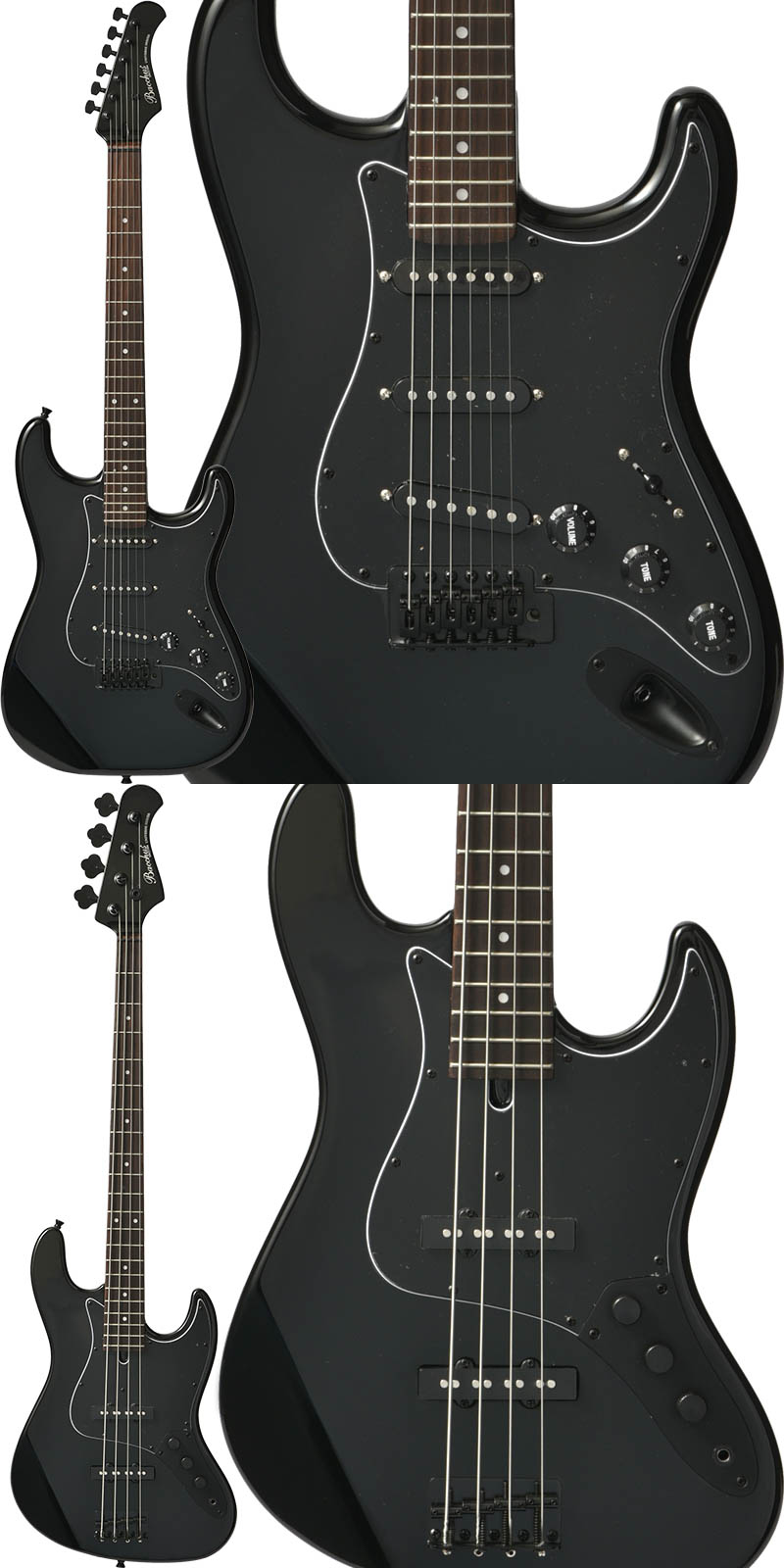 Bacchus】ユニヴァース・シリーズより、オールブラック仕様HST/HWL