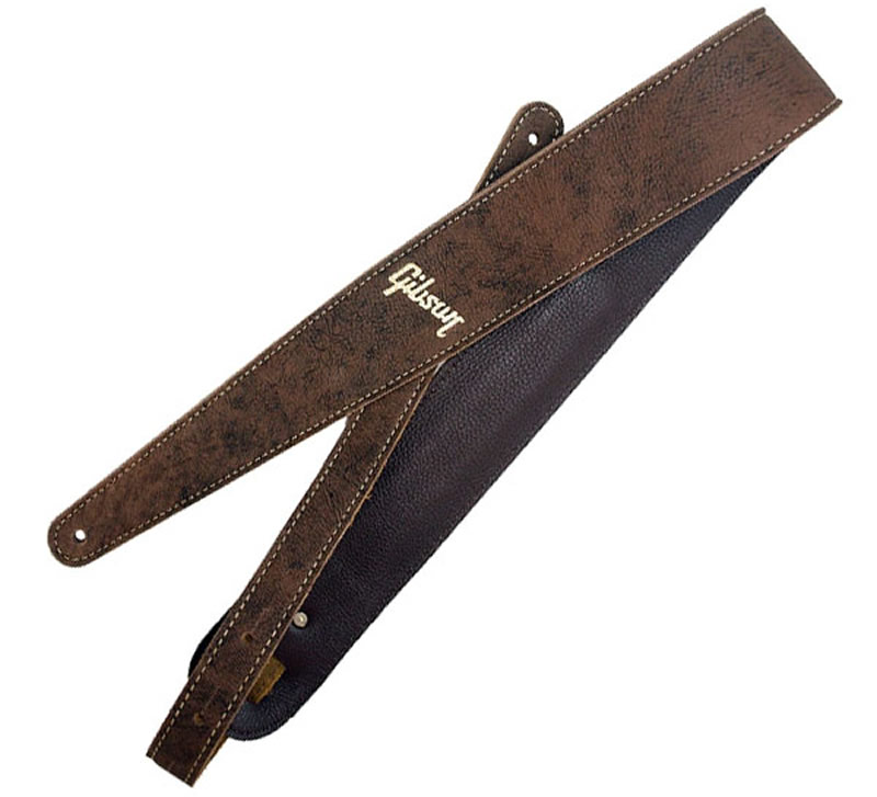 Gibson】ストラップのニューラインナップ！重厚感のあるレザータイプ