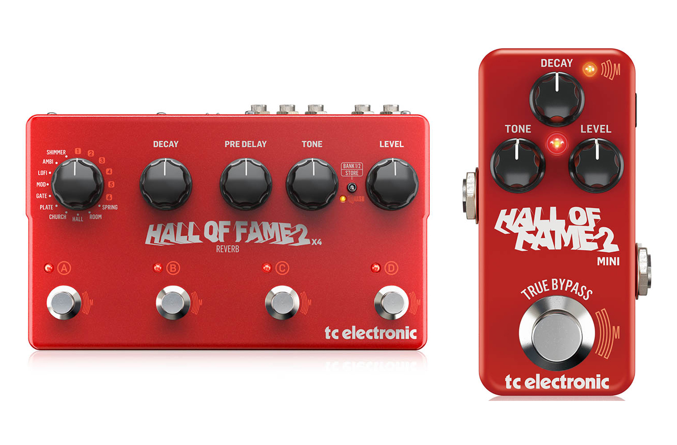 tc electronic】名作リバーブHall Of Fameのフラッグシップとミニが