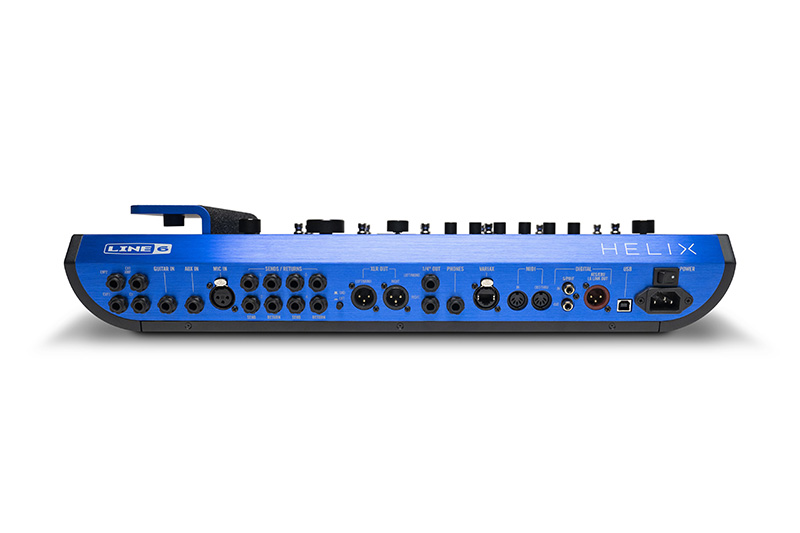 Line 6】Helix Floor&HX Stompに新たな限定色「Lightning Blue」が登場