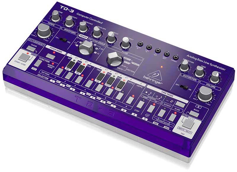 BEHRINGER】人気のアナログ・ベースラインシンセサイザー『TD-3』のNew