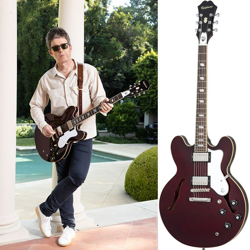 Epiphone】ノエル・ギャラガー・モデル「Noel Gallagher Riviera」が新