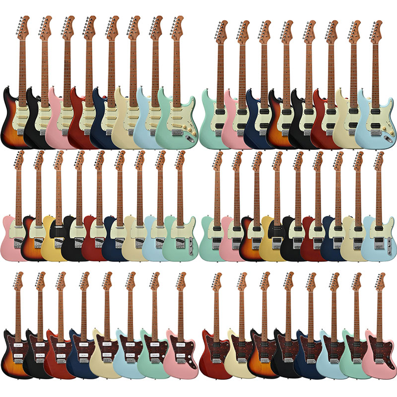 更新】【Bacchus】ローステッドメイプルをネックに採用した「RSM