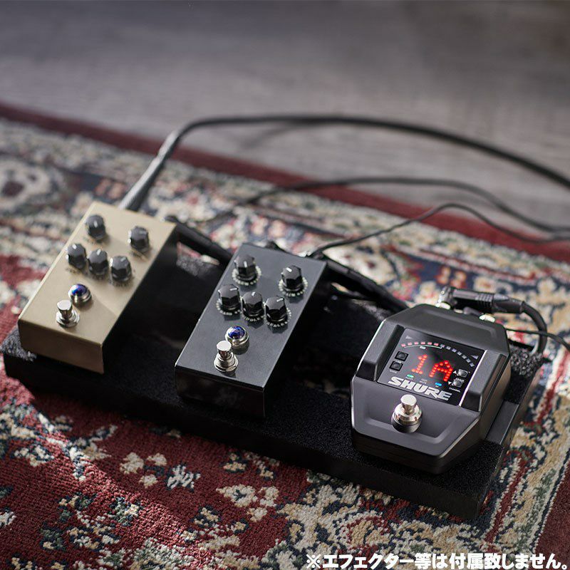 SHURE】旧モデルから更にバージョンアップを遂げたギターペダル