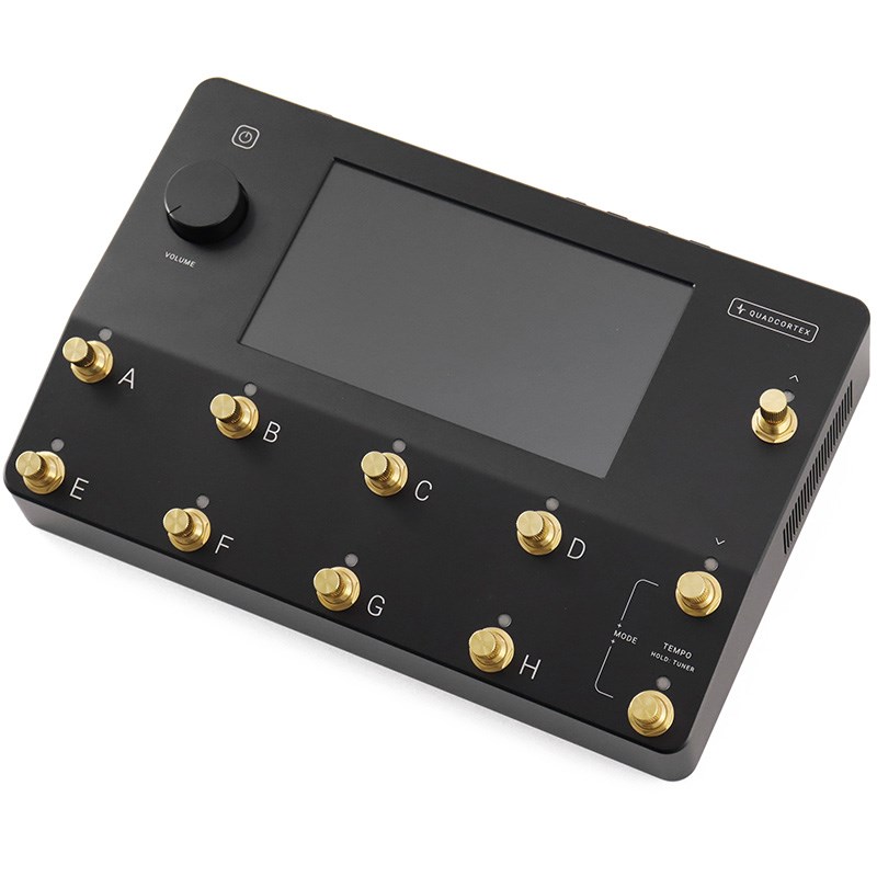 Neural DSP】Quad Cortexのリミテッドカラー『Black＆Gold』が台数限定