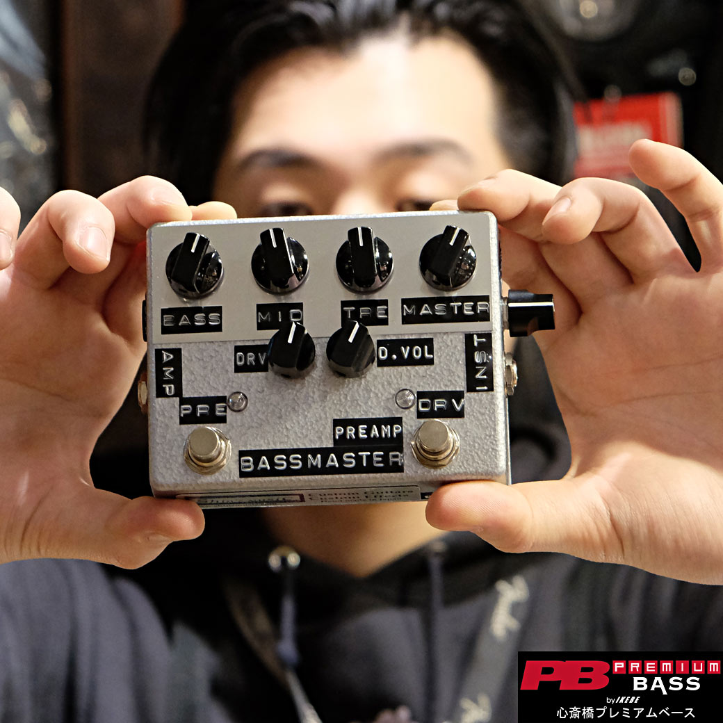shin's musicからBass Master Preampが入荷!真空管テイストの