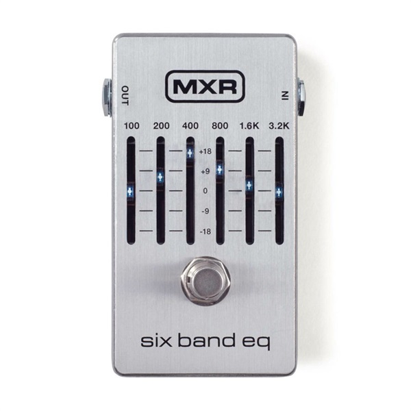 MXR M109S 6-Band Graphic EQ ｜イケベ楽器店オンラインストア
