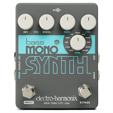 Electro Harmonix Bass Mono Synth [Bass Synthesizer] ｜イケベ楽器店