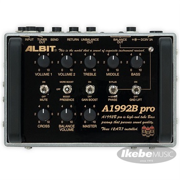 ALBIT 【入荷待ち、ご予約受付中】 A1992B pro Custom [IKEBE Order