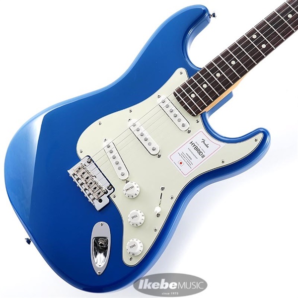 Fender Made in Japan Hybrid II Stratocaster (Forest Blue/Rosewood