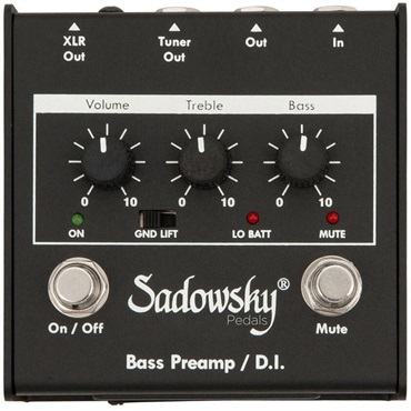 Sadowsky SBP-2 v2 Bass Preamp ｜イケベ楽器店オンラインストア