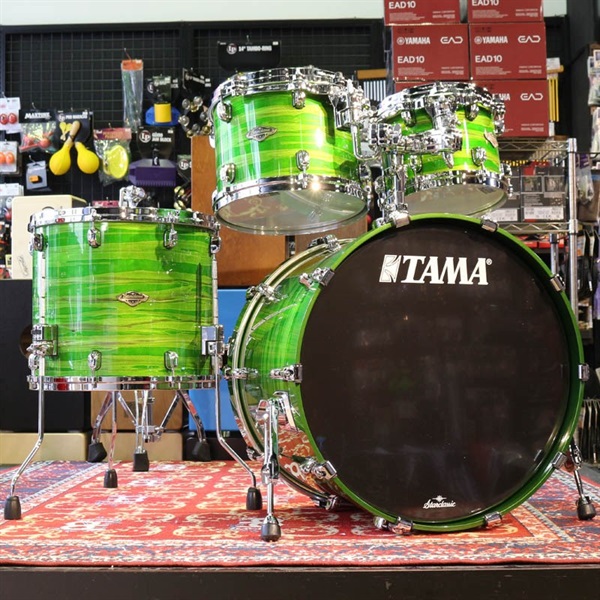 TAMA Starclassic Walnut/Birch 4pc Drum Kit - Lacquer Shamrock