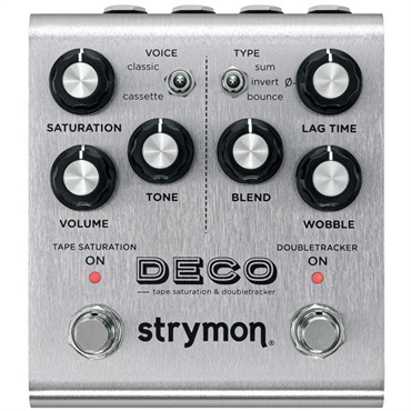 strymon DECO V2【Tape Saturation＆Doubletracker】（ストライモン