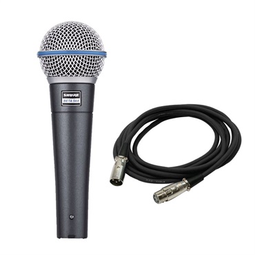 SHURE BETA 58A-J【マイクケーブルセット(XLRメス-XLRオス)5.0m