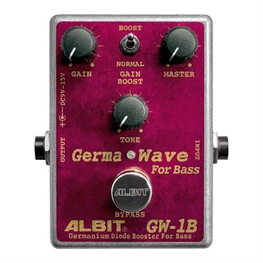 ALBIT 【入荷待ち、ご予約受付中】 GW-1B [GERMANIUM DIODE BOOSTER