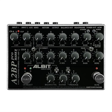 ALBIT A1FD pro Hand-made Tube preamp / D.I. ｜イケベ楽器店
