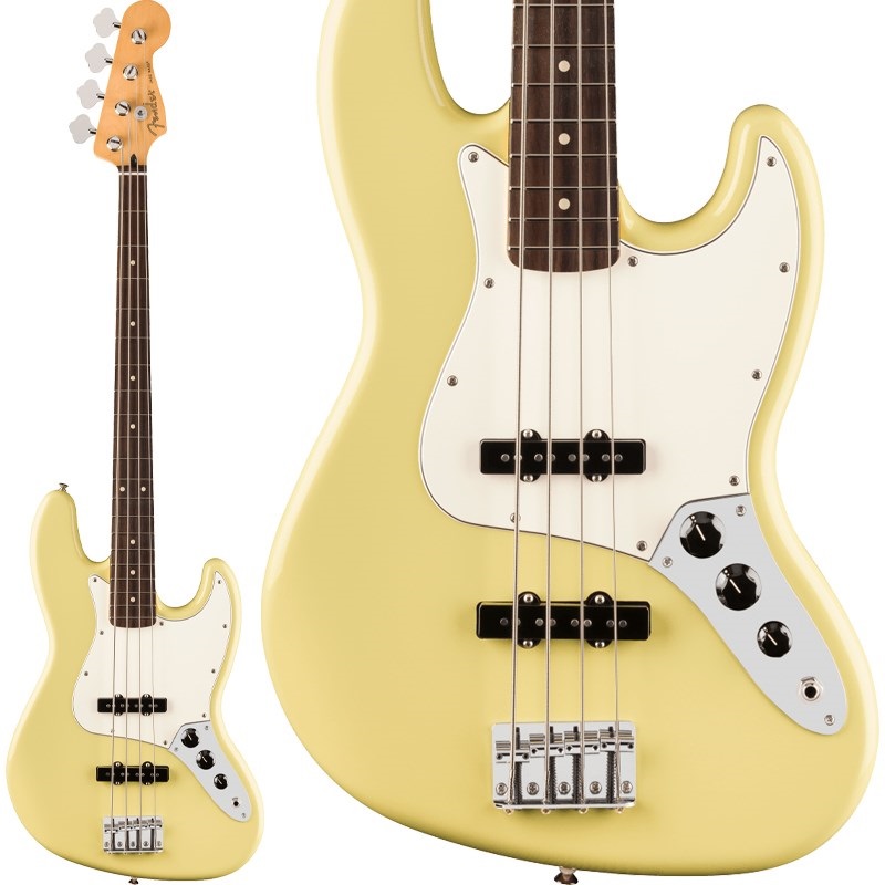 Fender MEX Player II Jazz Bass (Hialeah Yellow/Rosewood) 【半期