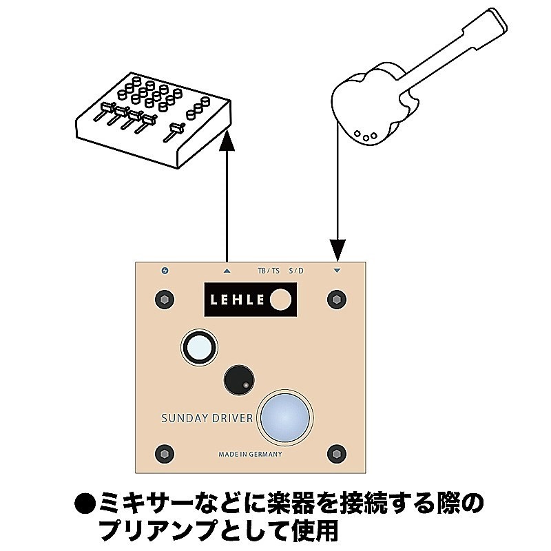 LEHLE SUNDAY DRIVER SW II（リール）バッファー ブースター ｜イケベ