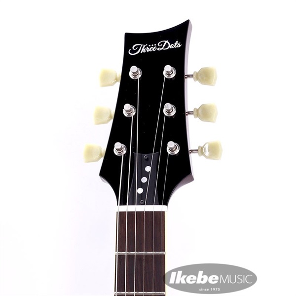 Three Dots Guitars LP Model Sapphire Blue Metallic ｜イケベ楽器店