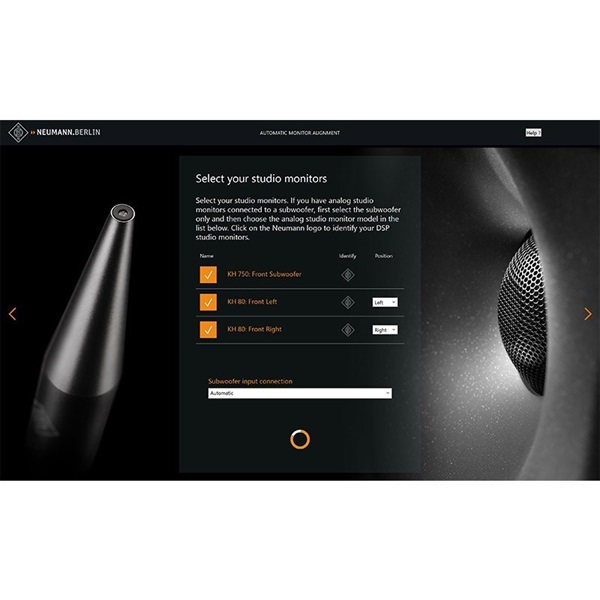 NEUMANN MA 1(KHシリーズ・DSPモニター測定用マイク)(ノイマン