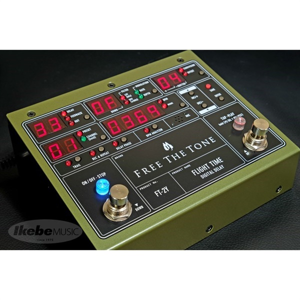 Free The Tone FLIGHT TIME FT-2Y [Digital Delay] ｜イケベ楽器店