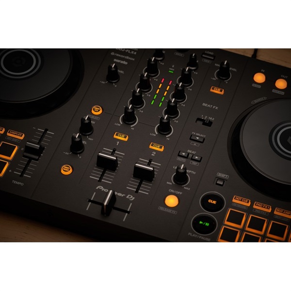 Pioneer DJ 【DDJ-400後継モデル】DDJ-FLX4 + ATH-S100BBL ヘッドホン