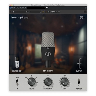 Universal Audio 【半期決算セール】SC-1(Hemisphere マイク