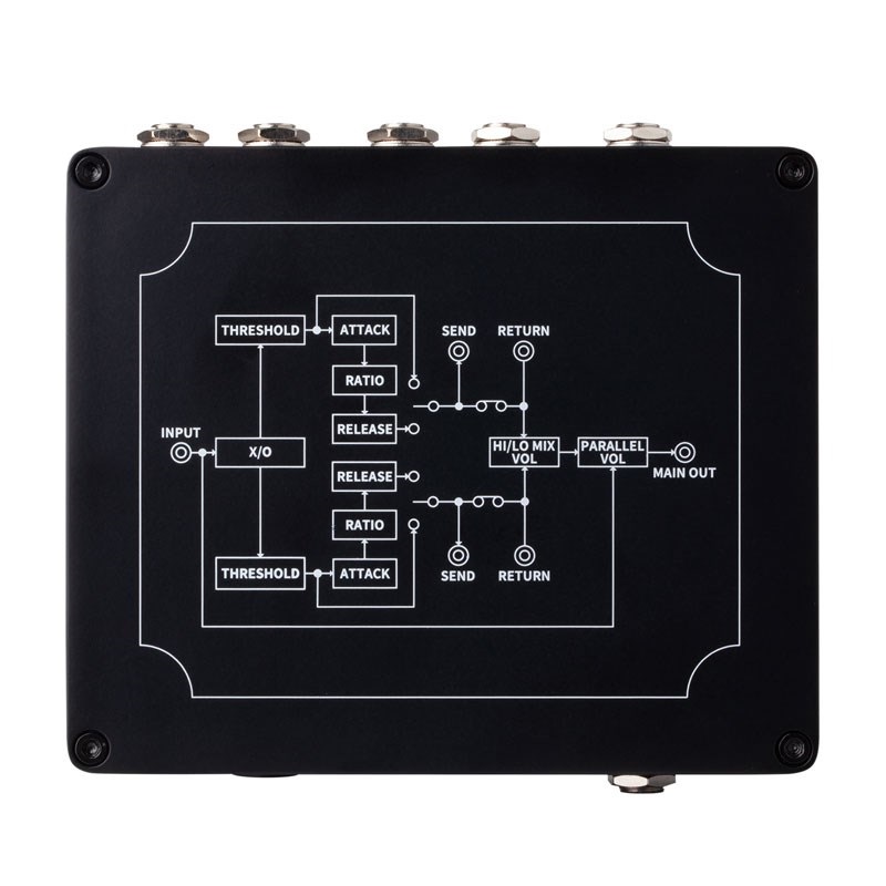PJB（Phil Jones Bass） X2C [DUAL-BAND COMPRESSOR / CROSSOVER