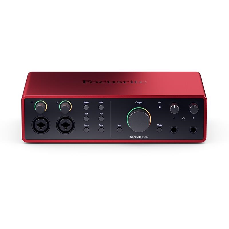 Focusrite Scarlett 16i16 Gen4(16in16out・USBオーディオ