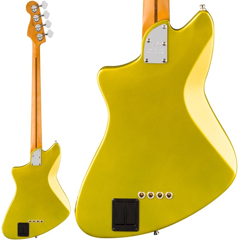 Fender USA American Ultra II Meteora Bass (Solar Flare/Maple