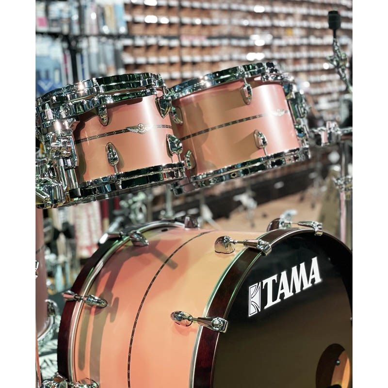 TAMA STAR Maple 4pc Set -Anika Nilles Custom Pink-[Anika Nilles