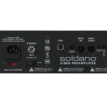 Soldano 【WEB限定在庫処分セール】 X88-IR (3-Channel All-Tube