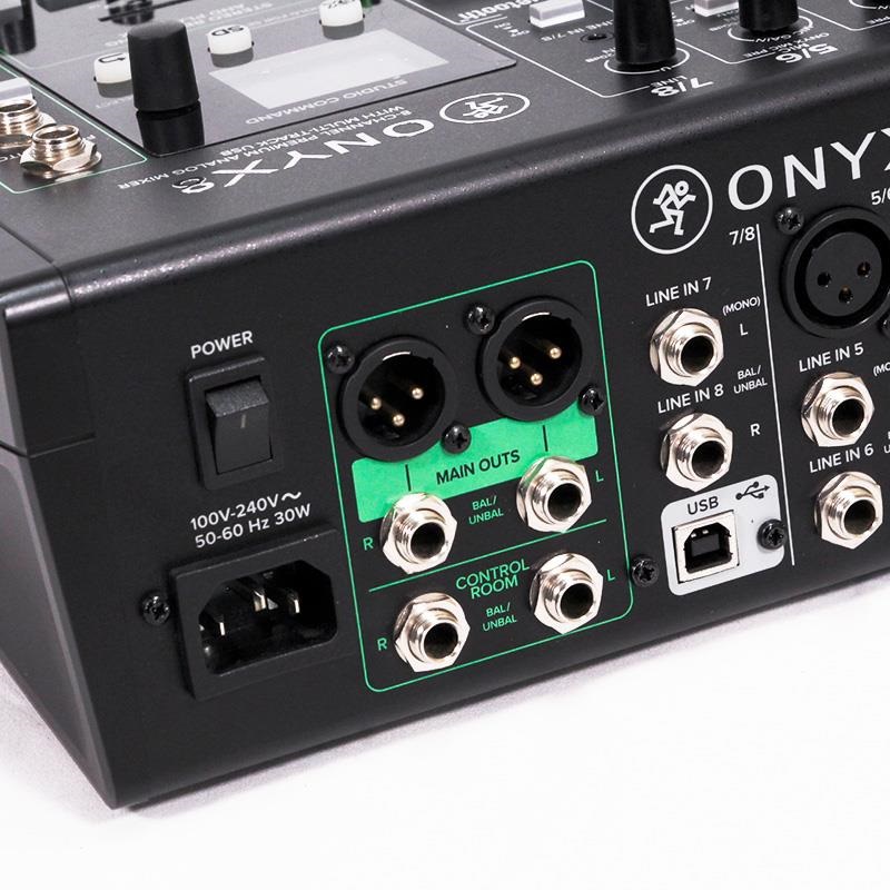 MACKIE Onyx8 【展示品アウトレット特価】【USB端子内蔵アナログ