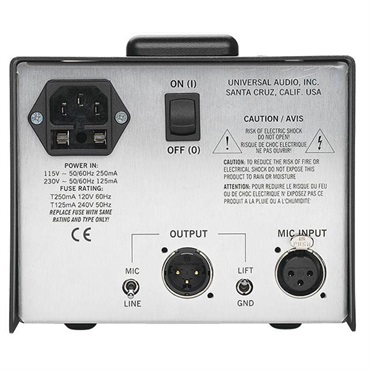 Universal Audio SOLO 610(1ch真空管プリアンプ・DI)(国内正規品