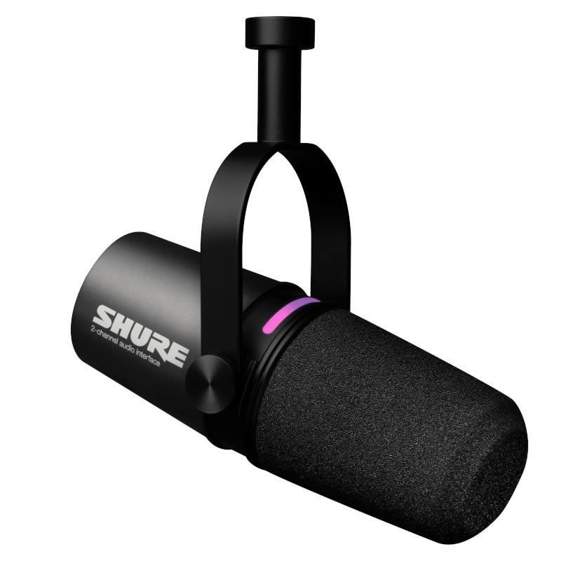 SHURE】『MV7i』発表！配信定番マイクMV7シリーズより「USB-C接続対応