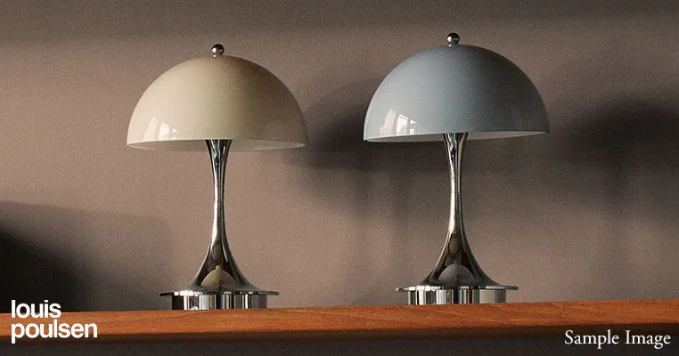 パンテラ 160 ポータブル （オパール・ベージュ/クローム） ｜ Louis